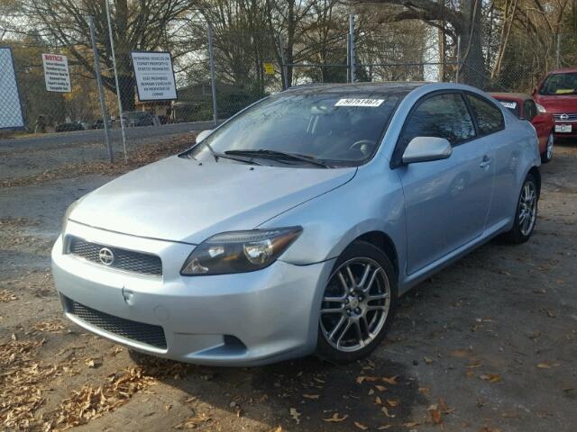 JTKDE167260079458 - 2006 TOYOTA SCION TC BLUE photo 2