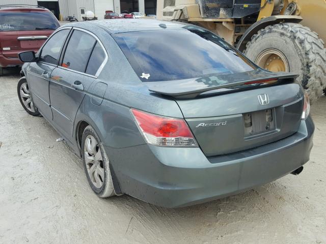 1HGCP26849A059045 - 2009 HONDA ACCORD EXL GREEN photo 3