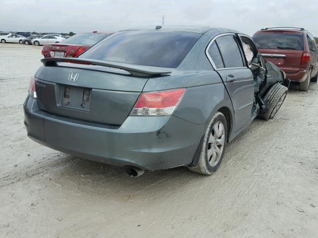 1HGCP26849A059045 - 2009 HONDA ACCORD EXL GREEN photo 4