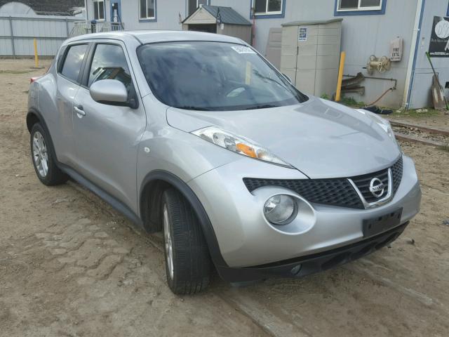 JN8AF5MR2BT015291 - 2011 NISSAN JUKE S SILVER photo 1