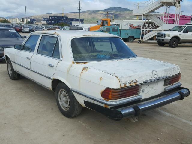 11603312087234 - 1979 MERCEDES-BENZ 450 SEL WHITE photo 3