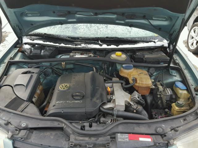 WVWMA63B2WE241486 - 1998 VOLKSWAGEN PASSAT GLS BLUE photo 7