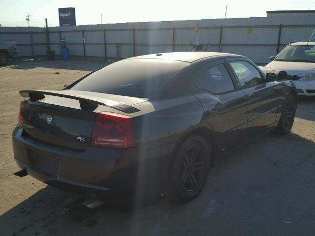 2B3KA53H76H456670 - 2006 DODGE CHARGER R/ BLACK photo 4