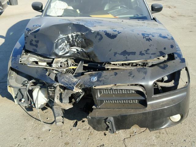 2B3KA53H76H456670 - 2006 DODGE CHARGER R/ BLACK photo 9