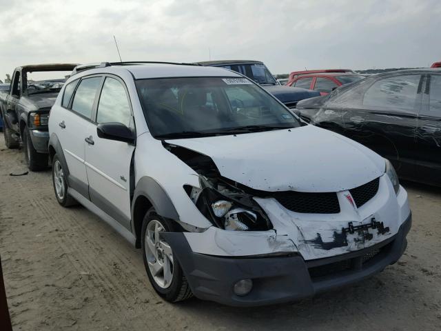 5Y2SL64844Z439058 - 2004 PONTIAC VIBE WHITE photo 1