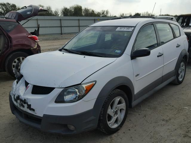 5Y2SL64844Z439058 - 2004 PONTIAC VIBE WHITE photo 2