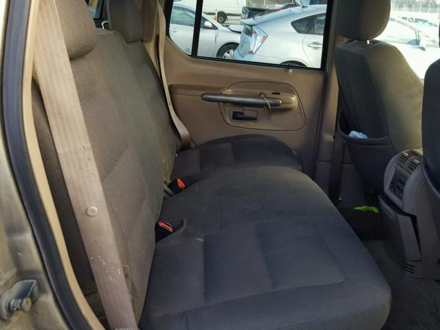 1FMZU67E71UB98274 - 2001 FORD EXPLORER S GOLD photo 6