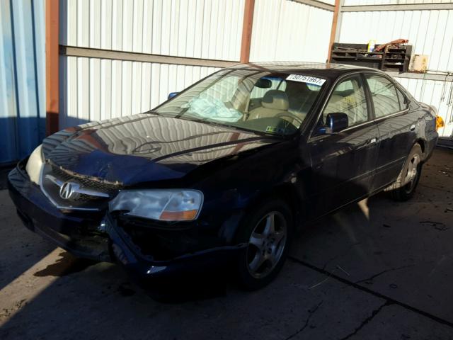 19UUA56612A057247 - 2002 ACURA 3.2TL BLUE photo 2