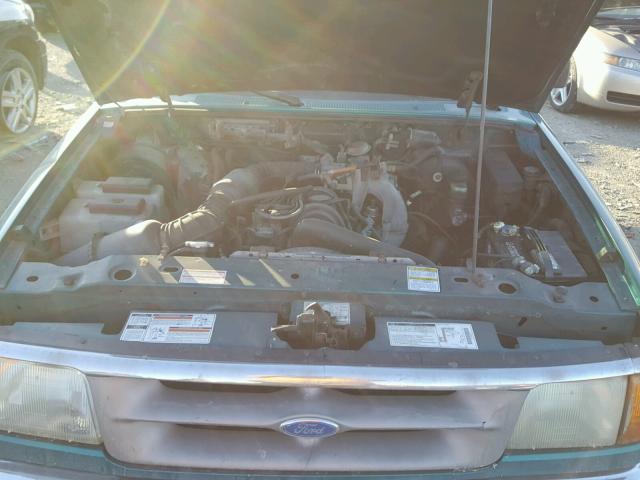 1FTCR10A6VTA85093 - 1997 FORD RANGER GREEN photo 7