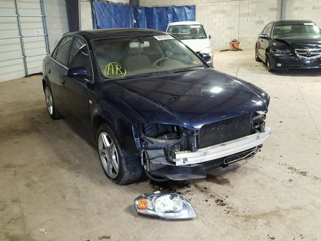 WAUDF78E96A278999 - 2006 AUDI A4 2.0T QU BLUE photo 1