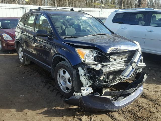 JHLRE38308C044893 - 2008 HONDA CR-V LX BLUE photo 1