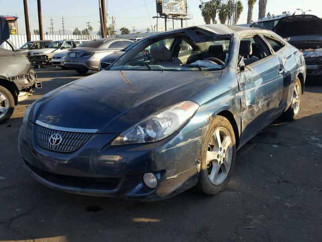 4T1CA38PX6U100844 - 2006 TOYOTA CAMRY SOLA BLUE photo 2