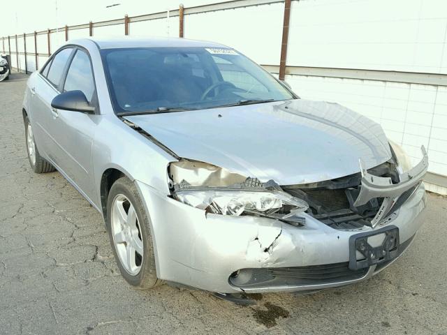 1G2ZG58N974179615 - 2007 PONTIAC G6 BASE SILVER photo 1