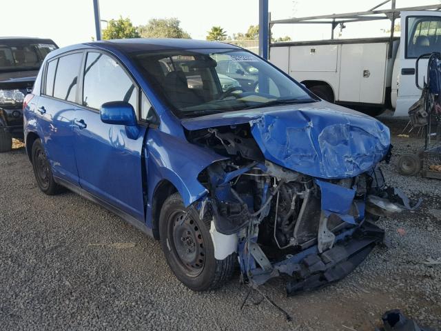 3N1BC13E87L387121 - 2007 NISSAN VERSA S BLUE photo 1