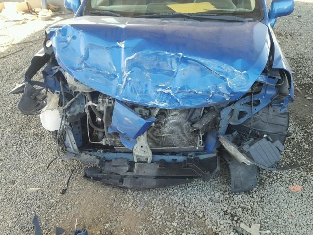 3N1BC13E87L387121 - 2007 NISSAN VERSA S BLUE photo 9