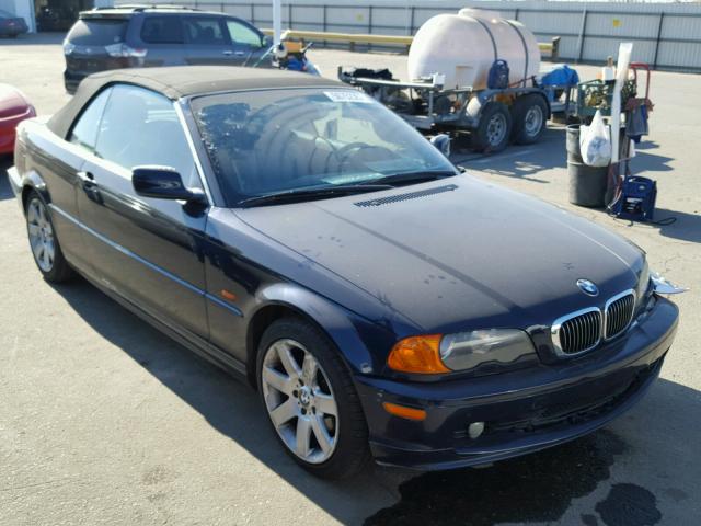 WBABS33401JY57270 - 2001 BMW 325 CI BLUE photo 1