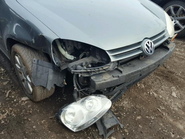 WVWDR91K27W082221 - 2007 VOLKSWAGEN RABBIT GRAY photo 10