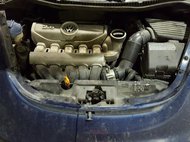 3VWRW31CX7M501000 - 2007 VOLKSWAGEN NEW BEETLE 蓝色 照片 7