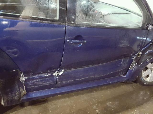 3VWRW31CX7M501000 - 2007 VOLKSWAGEN NEW BEETLE 蓝色 照片 9