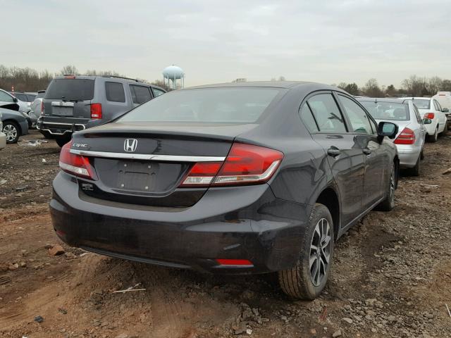 19XFB2F80FE269080 - 2015 HONDA CIVIC EX შავი ფოტო 4