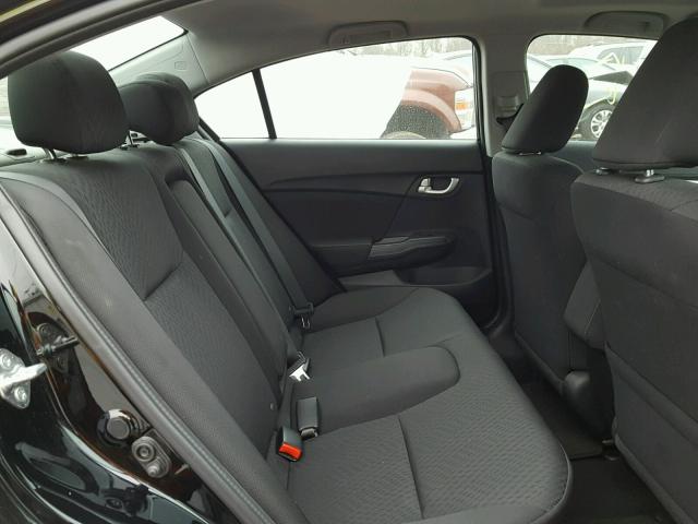 19XFB2F80FE269080 - 2015 HONDA CIVIC EX შავი ფოტო 6