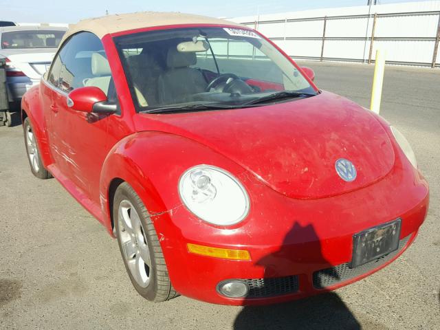 3VWSF31Y66M310783 - 2006 VOLKSWAGEN NEW BEETLE 红色 照片 1