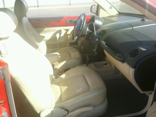 3VWSF31Y66M310783 - 2006 VOLKSWAGEN NEW BEETLE 红色 照片 5