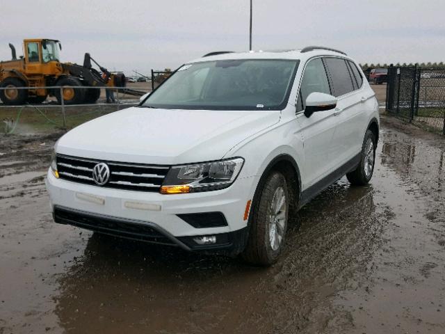 3VV3B7AX1JM010225 - 2018 VOLKSWAGEN TIGUAN SE WHITE photo 2