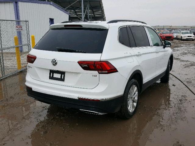 3VV3B7AX1JM010225 - 2018 VOLKSWAGEN TIGUAN SE WHITE photo 4