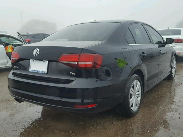 3VW2B7AJ0HM335767 - 2017 VOLKSWAGEN JETTA S BLACK photo 3