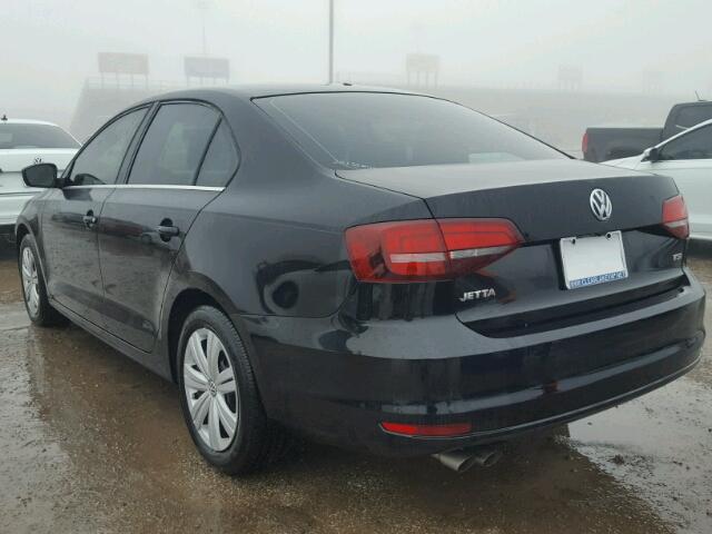 3VW2B7AJ0HM335767 - 2017 VOLKSWAGEN JETTA S BLACK photo 4