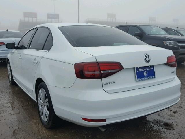 3VW2B7AJ4HM352023 - 2017 VOLKSWAGEN JETTA S Ağ foto 3