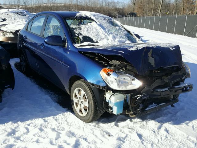 KMHCN46C69U323123 - 2009 HYUNDAI ACCENT GLS BLUE photo 1