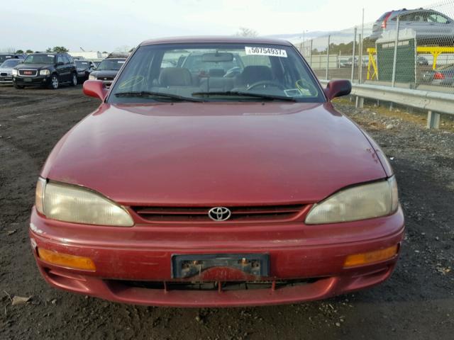 JT2SK12E6S0306018 - 1995 TOYOTA CAMRY LE RED photo 7