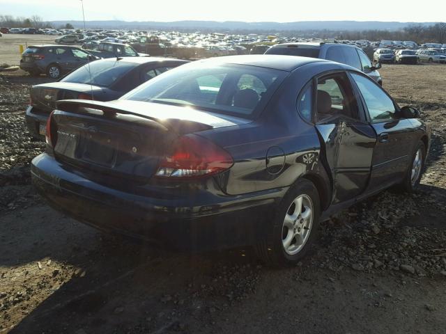 1FAFP53U44G107315 - 2004 FORD TAURUS SE BLACK photo 4