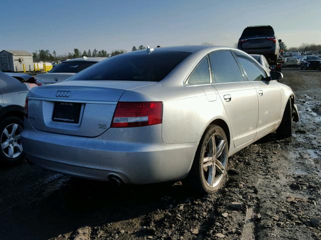 WAUDH74F98N182701 - 2008 AUDI A6 3.2 QUA SILVER photo 4