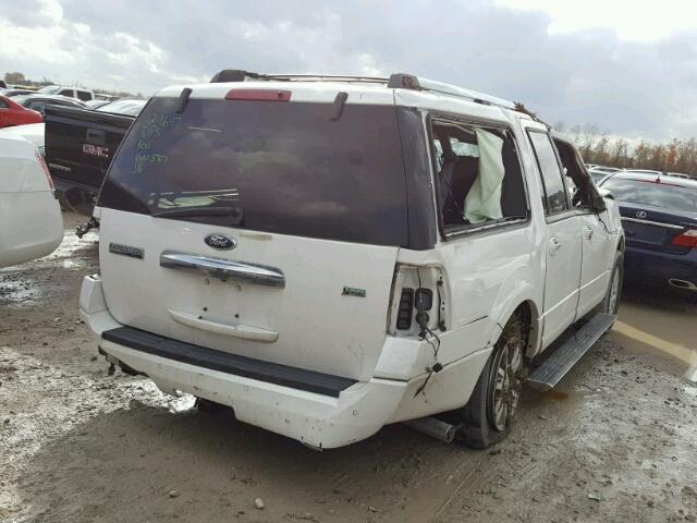 1FMJK1K54CEF65707 - 2012 FORD EXPEDITION WHITE photo 4