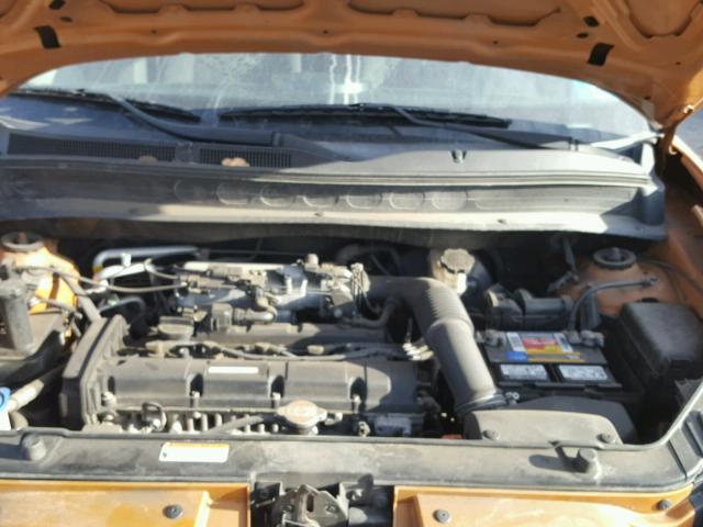 KNDJT2A22B7306814 - 2011 KIA SOUL + ORANGE photo 7