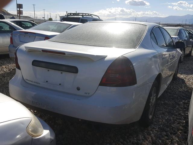 2G2WP522041327501 - 2004 PONTIAC GRAND PRIX WHITE photo 4
