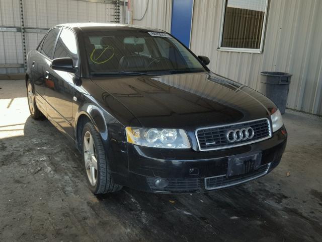 WAULC68E95A097074 - 2005 AUDI A4 1.8T QU BLACK photo 1