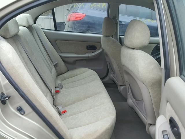 KMHDN45D03U695756 - 2003 HYUNDAI ELANTRA GL GOLD photo 6