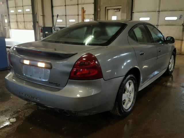 2G2WP552981142381 - 2008 PONTIAC GRAND PRIX ნაცრისფერი ფოტო 4