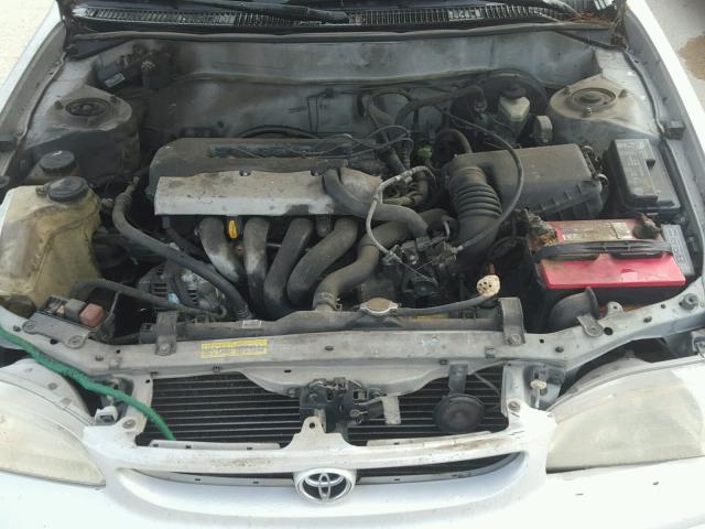 1NXBR12E2XZ181341 - 1999 TOYOTA COROLLA VE SILVER photo 7