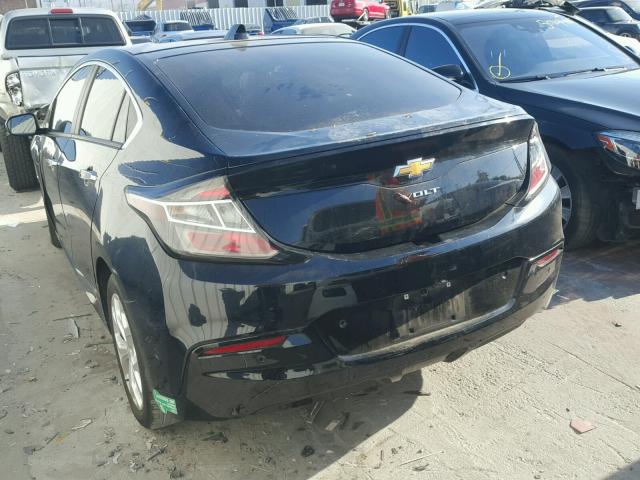 1G1RD6S52GU128212 - 2016 CHEVROLET VOLT LTZ BLACK photo 3