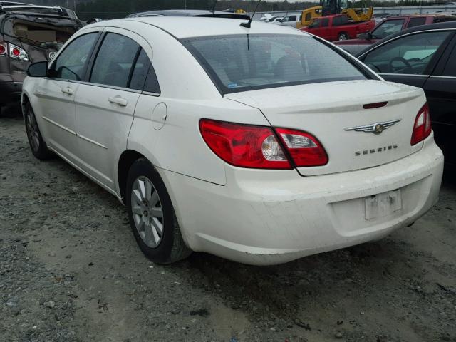 1C3LC46K57N655907 - 2007 CHRYSLER SEBRING WHITE photo 3