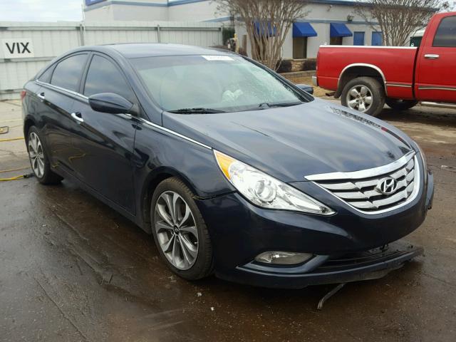 5NPEC4AB6DH802677 - 2013 HYUNDAI SONATA SE BLUE photo 1