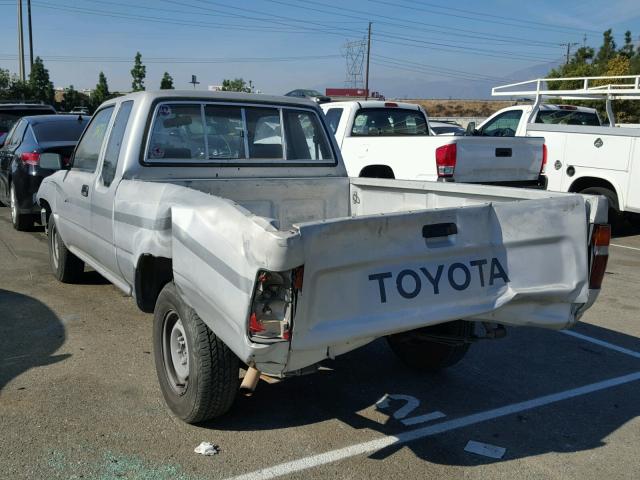 JT4RN93P6M5037343 - 1991 TOYOTA PICKUP 1/2 SILVER photo 3