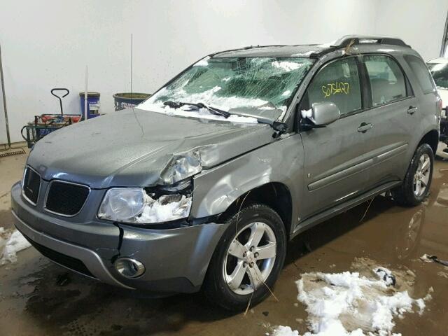 2CKDL73F666059029 - 2006 PONTIAC TORRENT GRAY photo 2