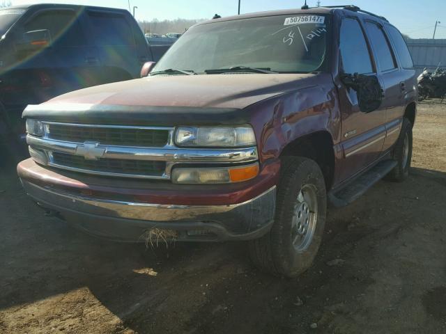 1GNEK13Z73R251377 - 2003 CHEVROLET TAHOE K150 MAROON photo 2