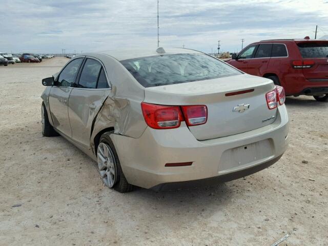 1G11D5SR5DF147248 - 2013 CHEVROLET MALIBU 1LT GOLD photo 3